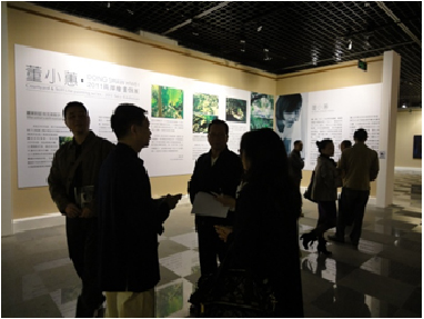 董小蕙川博畫展-展廳現場