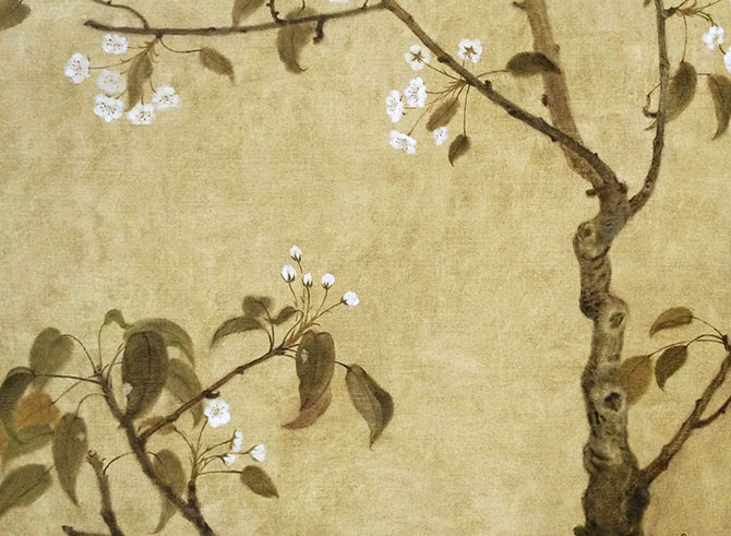 Pear Blossoms, imitating the Song Dynasty style I