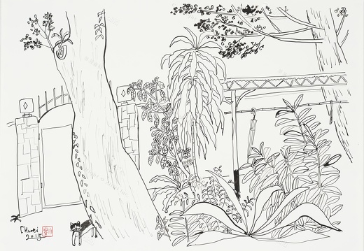 D055 老院子–素描