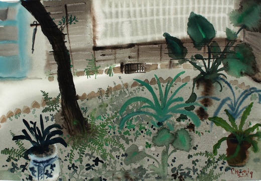 W033 Parterre in the Courtyard