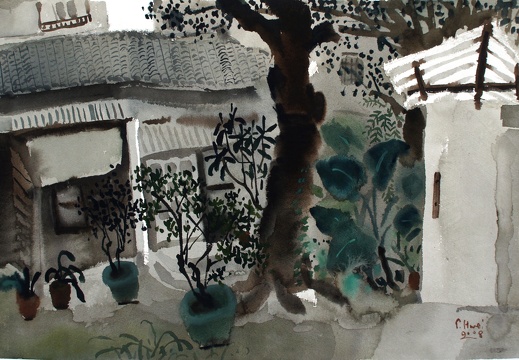 W026 The Quiet and Peaceful Old House