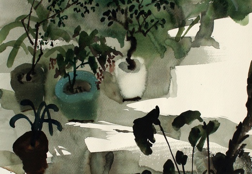 W023 The Courtyard in the Morning