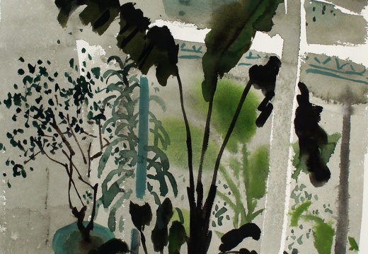 W022 Old Courtyard in the Morning