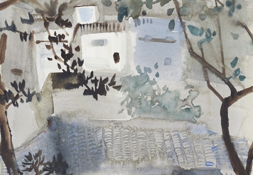 W021 The Old House in Courtyard