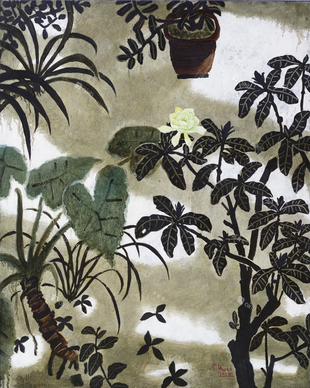 C059  花間對語 I- 梔子花-40F-2016.jpg