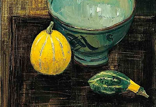 S014 Pumpkin and Bowl II