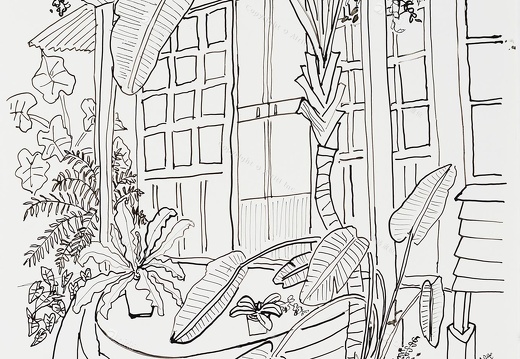 D032 老院子–素描