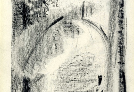 A030 老院子素描 - 抽象結構研究 07