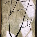 Plum blossoms in Courtyard I (2 canvas)